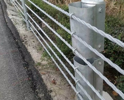 鋼絲繩護欄